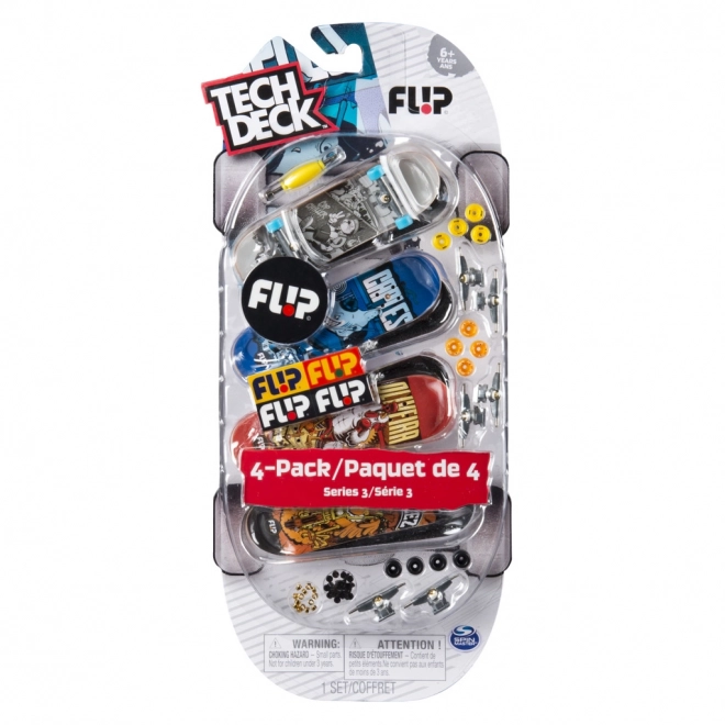 Tech Deck fingerboard jeu de quatre