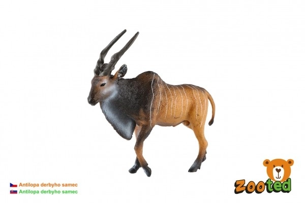 Antilope de Derby mâle zooted en plastique 14cm en sachet