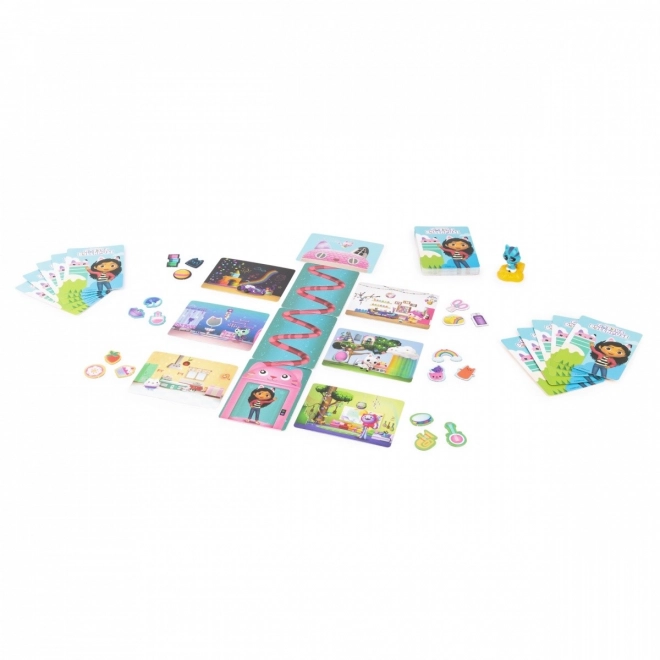 Le jeu de cartes de la maison magique de Gábina avec figurine