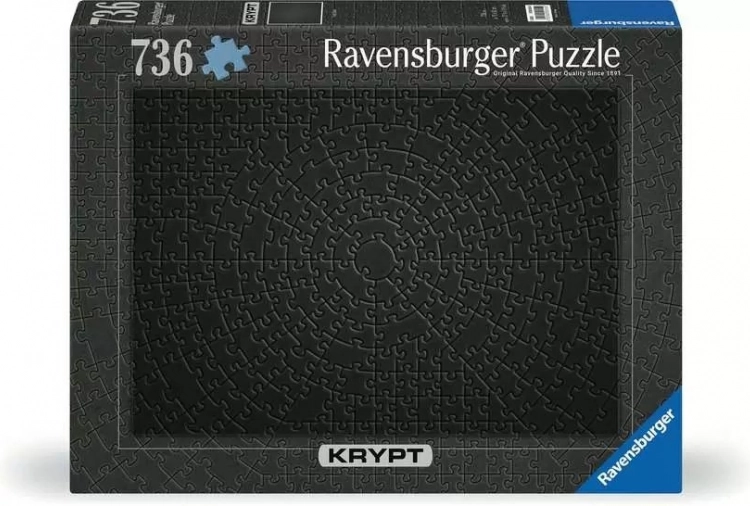 Puzzle RAVENSBURGER Krypt noir 736 pièces
