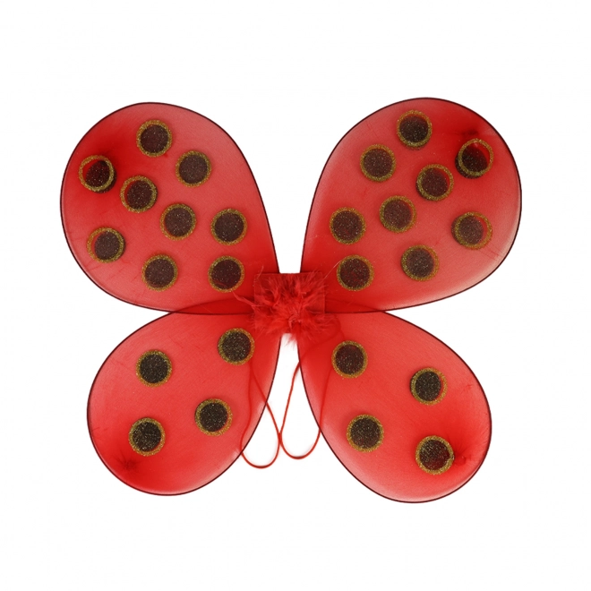 Costume enfant jupe tutu coccinelle avec ailes