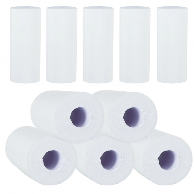 Rouleau de papier thermique pour mini imprimante 5,7 cmx4,5 m 5 pièces