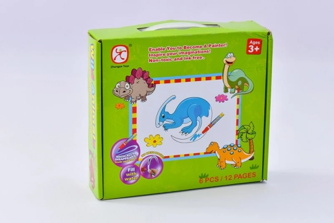 Mac Toys Puzzle Dinosaures avec Peinture à l'Eau