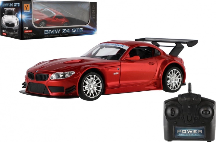 voiture RC bmw z4 gt3 1:24 avec lumières et 2,4 ghz