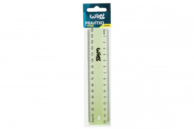 Règle 15 cm néon