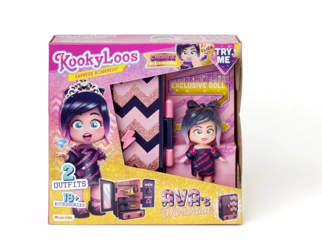 Ensemble de jeu avec poupée KookyLoos Ava