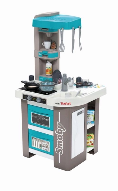Cuisinette Studio Tefal Bubble bleu-gris électronique