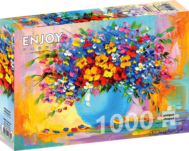 Puzzle Bouquet Fleuri 1000 Pièces
