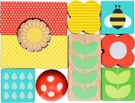Des motifs naturels joyeux qui invitent au jeu