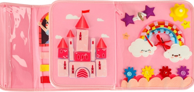 Sac à dos sensoriel Montessori rose