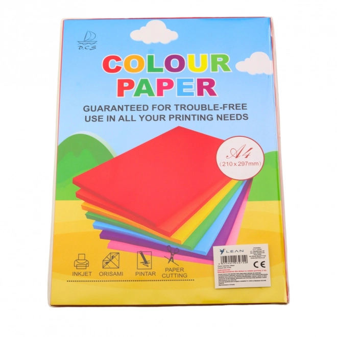 Papier A4 coloré pour impression et travaux manuels