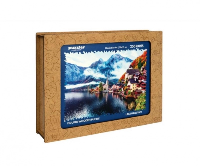 Puzzle en bois Lac de Hallstatt 250 pièces