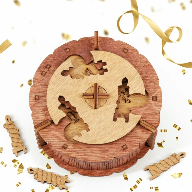 Finition en bois précise