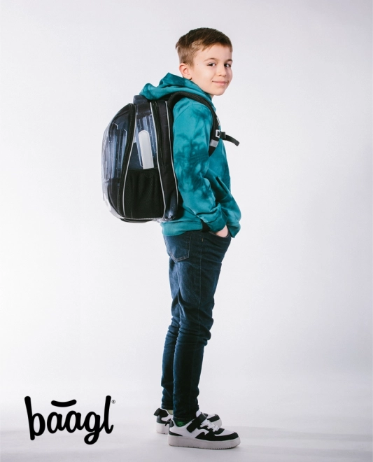 BAAGL Cartable scolaire Shelly Batman Dark City