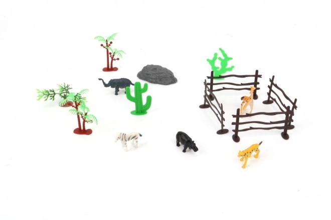 Ensemble d'animaux sauvages