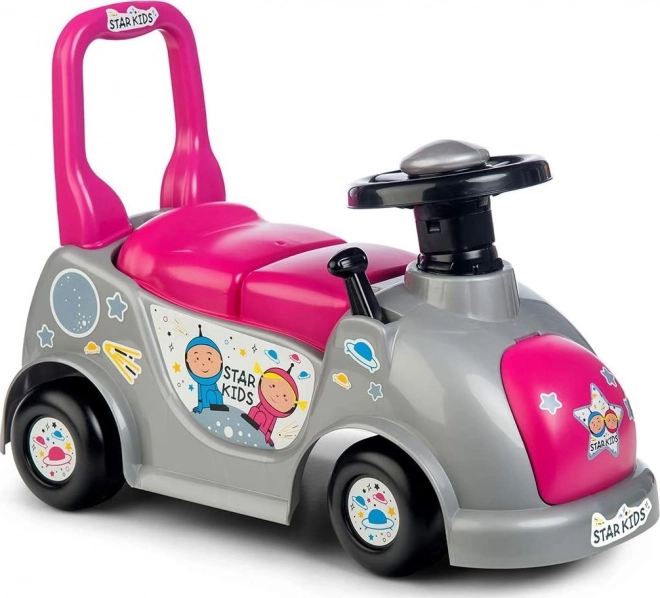 Draisienne 3-en-1 Star Kids rose