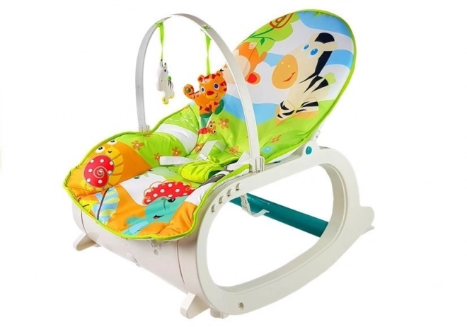 Chaise berçante pour enfants 2en1