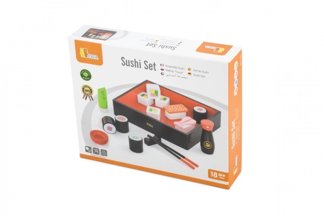 Sushi en bois