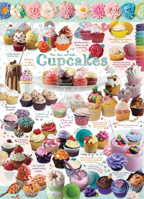 Puzzle COBBLE HILL l’heure du cupcake 1000 pièces