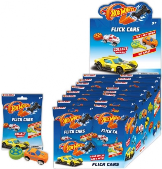 Hot Wheels Flick K-Cars – voiture en PVC avec clé