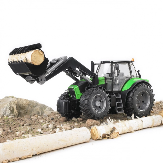 Tracteur Bruder Deutz Agrotron X720 avec chargeur frontal