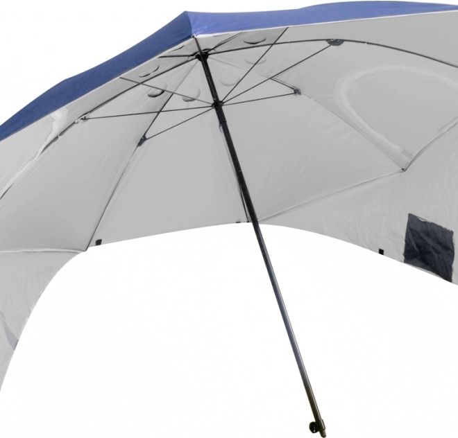 Grand parasol pliable de plage et de jardin 2 en 1