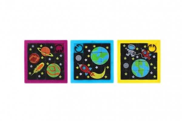 Casse-tête coulissant spatial pour enfants