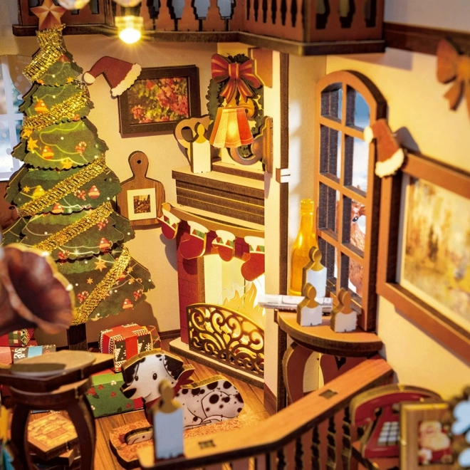 Arrêt-livres de Noël 3D en kit