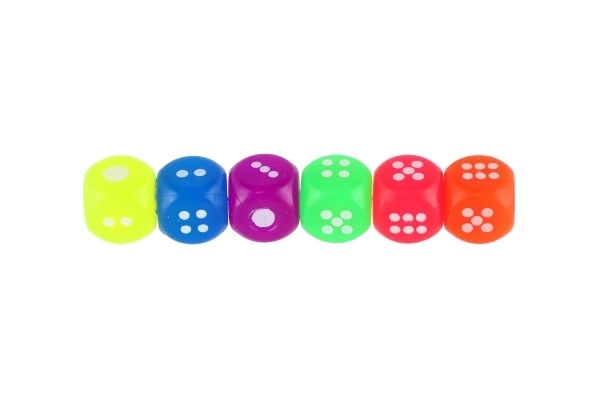 Dé en silicone lumineux 3 cm - 1 pièce