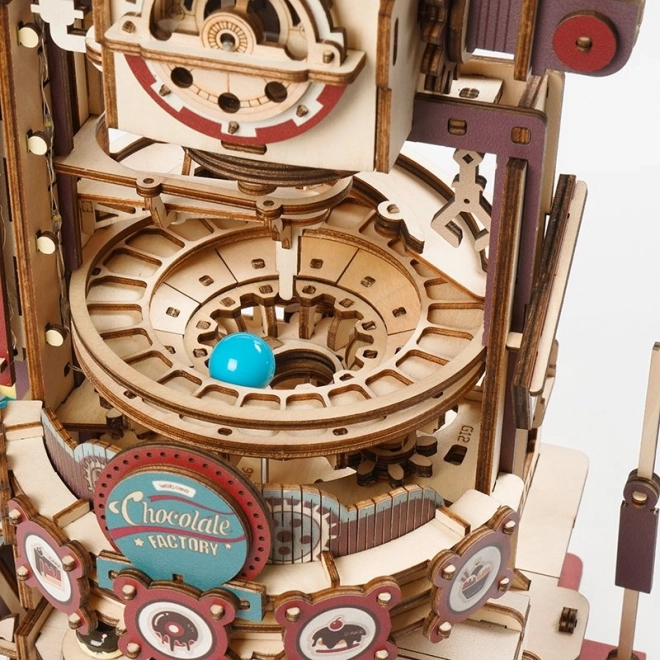 RoboTime 3D casse-tête piste à billes Usine de chocolat