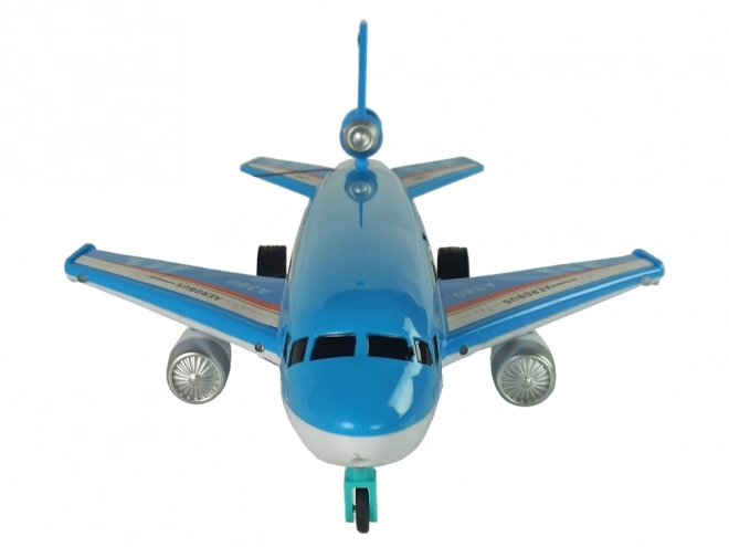 Avions télécommandés bleus 40 Mhz Lumières