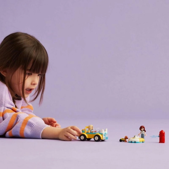 Lego Friends Voiture de soin pour chiens