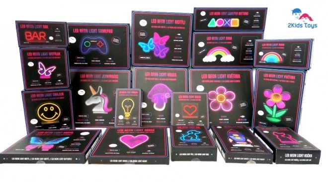 Lampe LED Néon Champignon