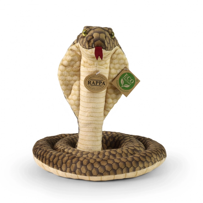 Serpent cobra en peluche écologique