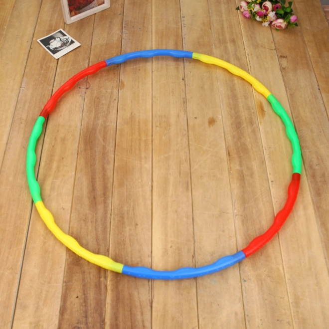 Hula Hoop pliable coloré avec protubérances de massage