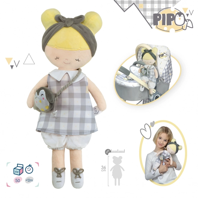 Poupée en peluche Pipo 36 cm