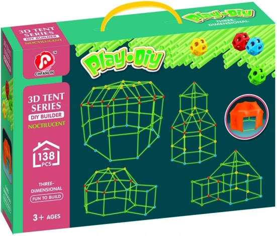 Kit de tente tridimensionnelle – 138 pcs