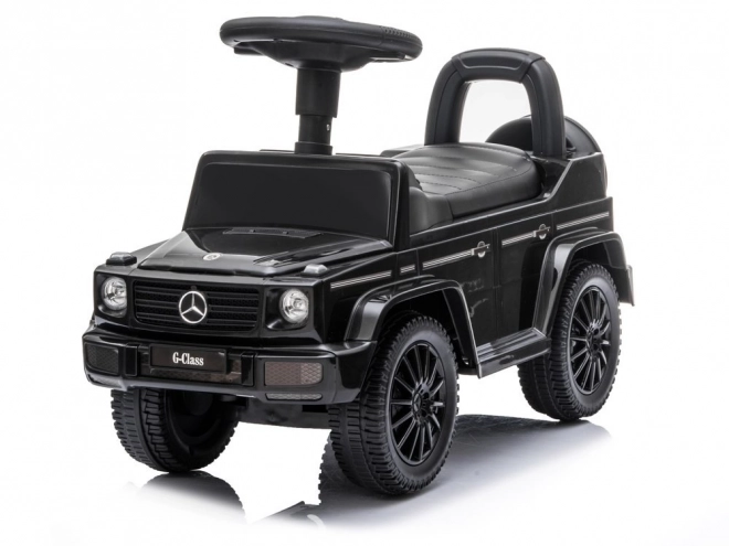 Trotteur Mercedes G-Class noir avec klaxon et son de moteur