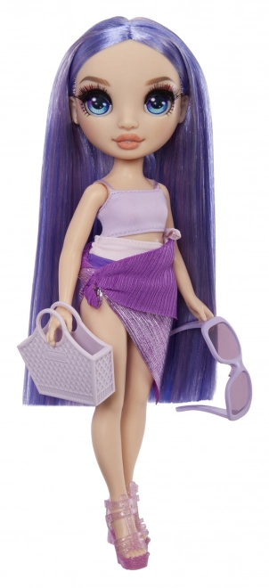 Poupée de Mode Rainbow High en maillot de bain - Violet Willow