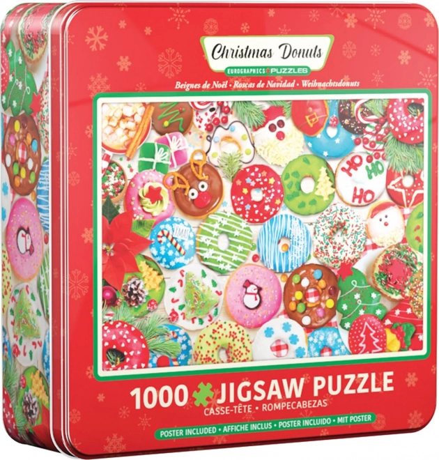 EUROGRAPHICS Puzzle Beignets de Noël 1000 pièces