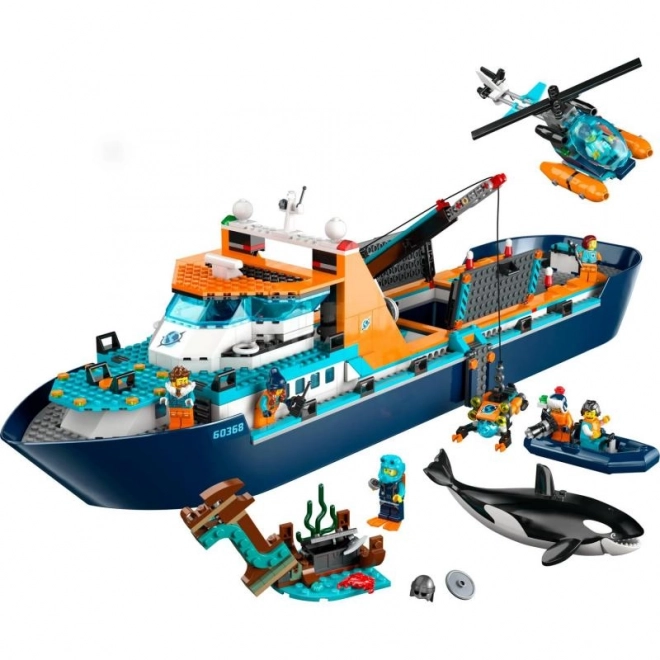 LEGO City bateau des explorateurs de l'Arctique