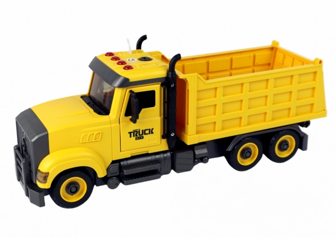 Camion pliant jaune
