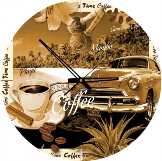 Puzzle Horloge Tasse de café 570 pièces