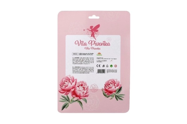 Poupée fée Pivoine en tissu