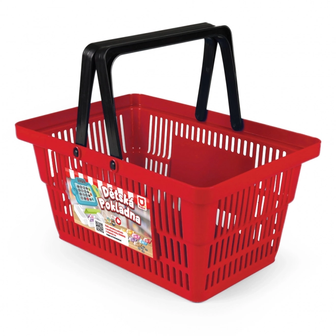 Mini panier commercial avec accessoires et apprentissage
