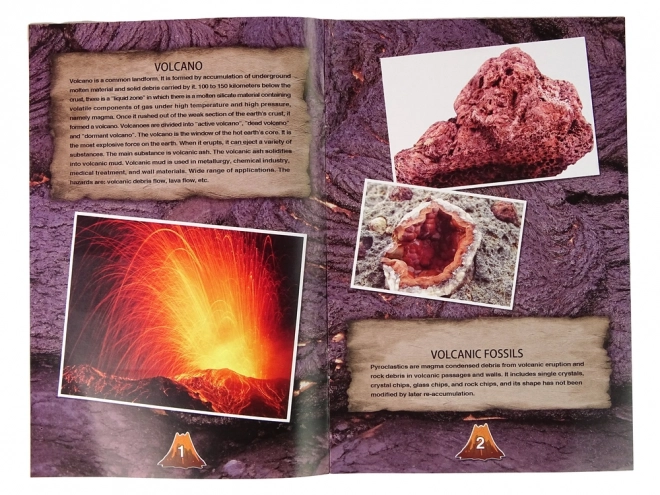Ensemble Éducatif Fouilles Volcaniques