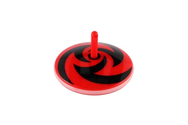 Toupie lumineuse en plastique 6cm fonctionnant sur piles avec lumière 6 couleurs