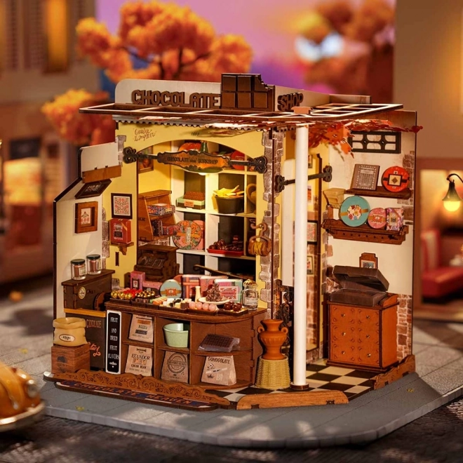 Puzzle en Bois Magique - Boîte à Musique Usine de Cadeaux