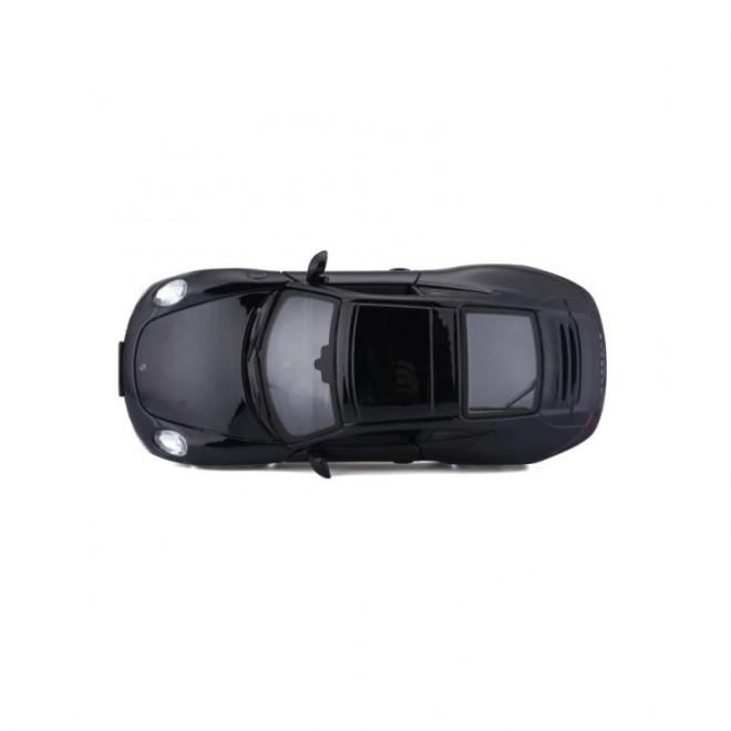 Modèle de voiture Porsche 911 Carrera S noir