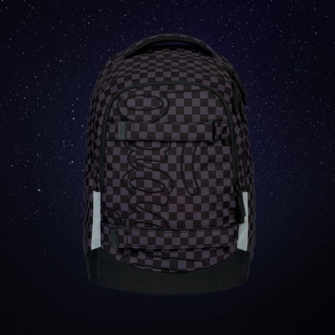 Sac à dos scolaire Skate Max gris